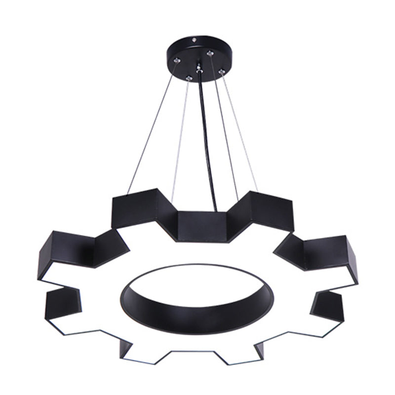Claire Gear-Shaped LED Pendant Light