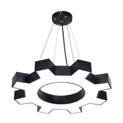 Claire Gear-Shaped LED Pendant Light