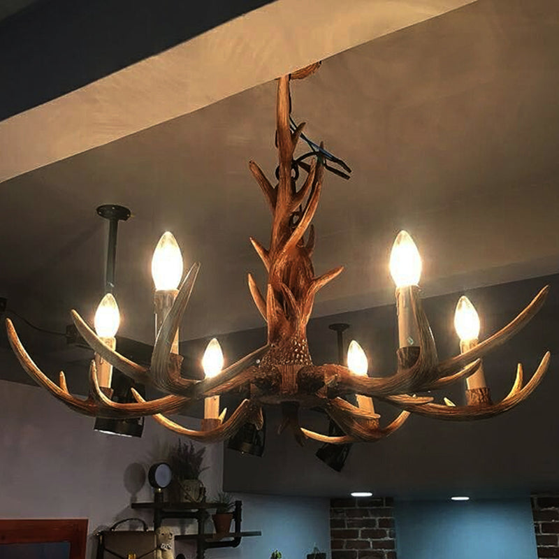 Thérèse Antler Resin Chandelier