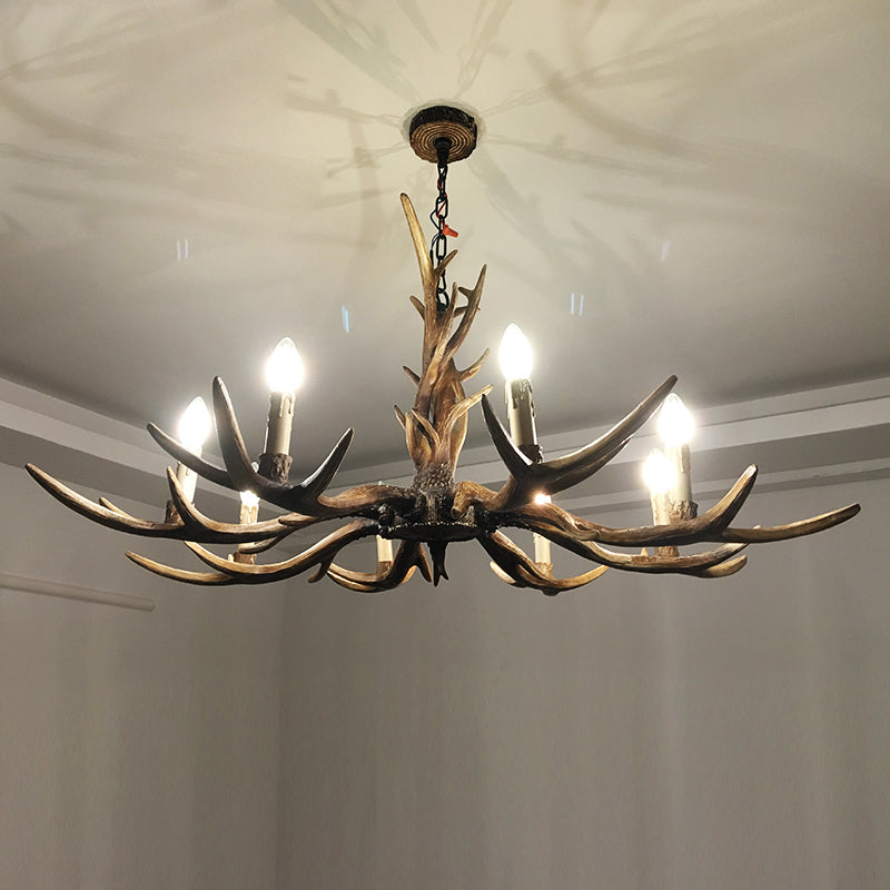 Thérèse Antler Resin Chandelier