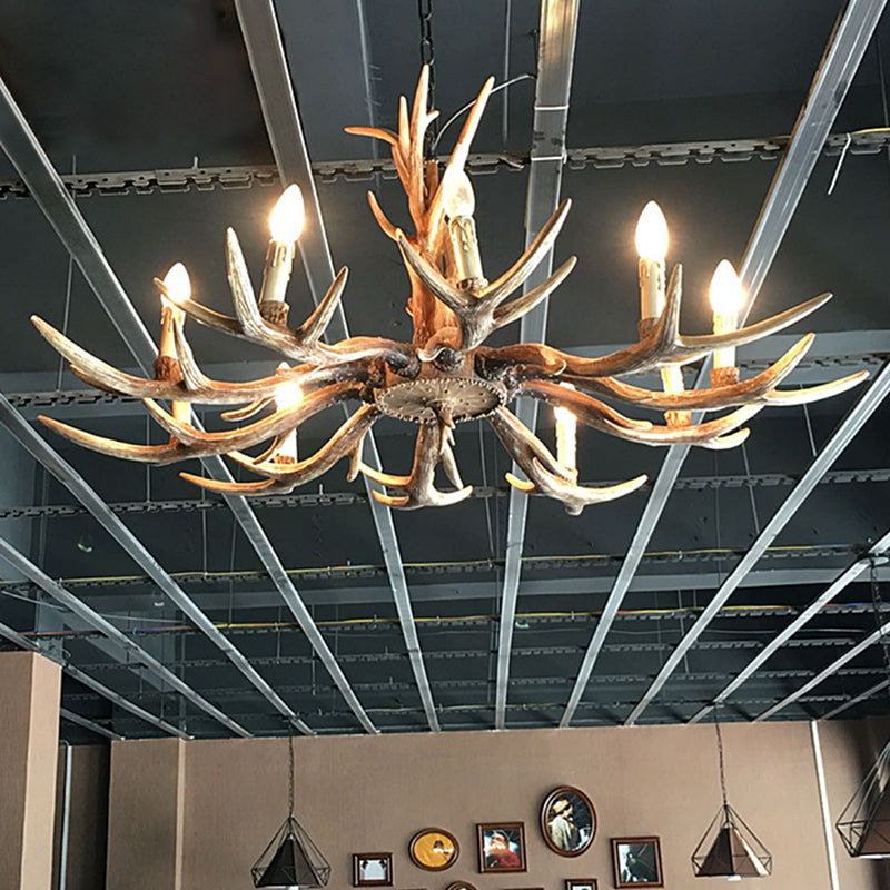 Thérèse Antler Resin Chandelier