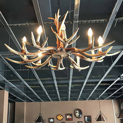 Thérèse Antler Resin Chandelier