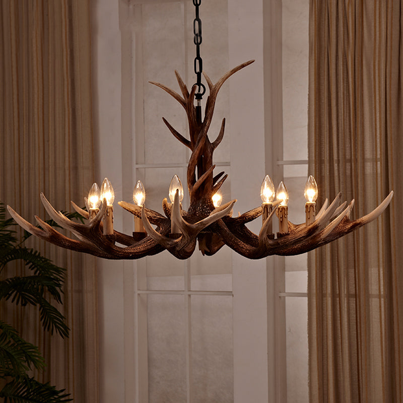 Thérèse Antler Resin Chandelier