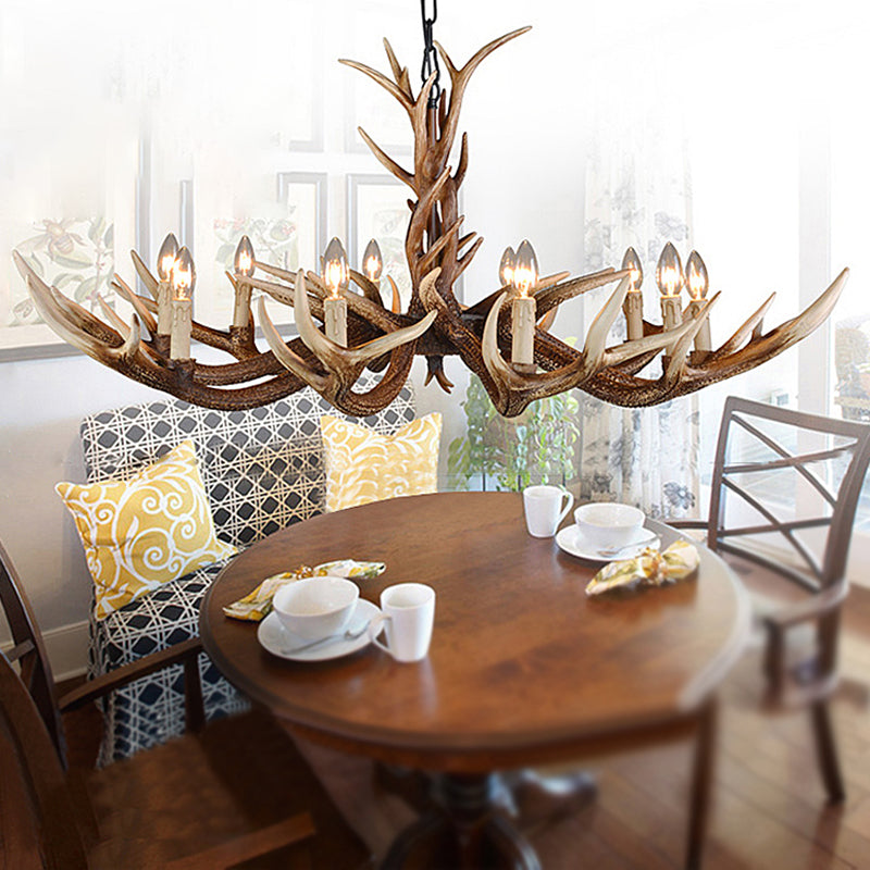 Thérèse Antler Resin Chandelier