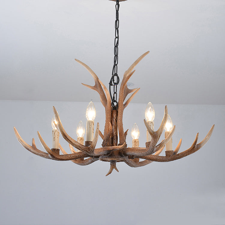 Thérèse Antler Resin Chandelier