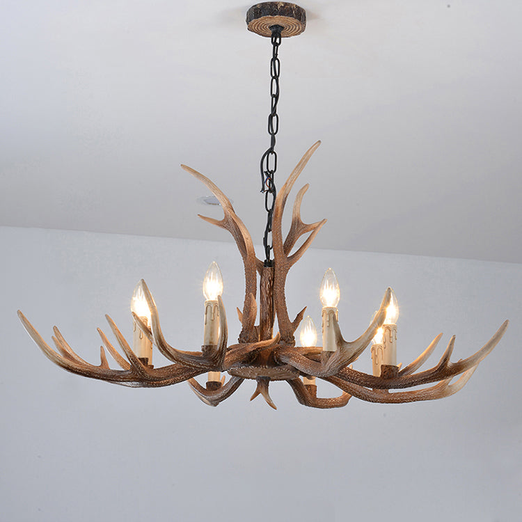 Thérèse Antler Resin Chandelier