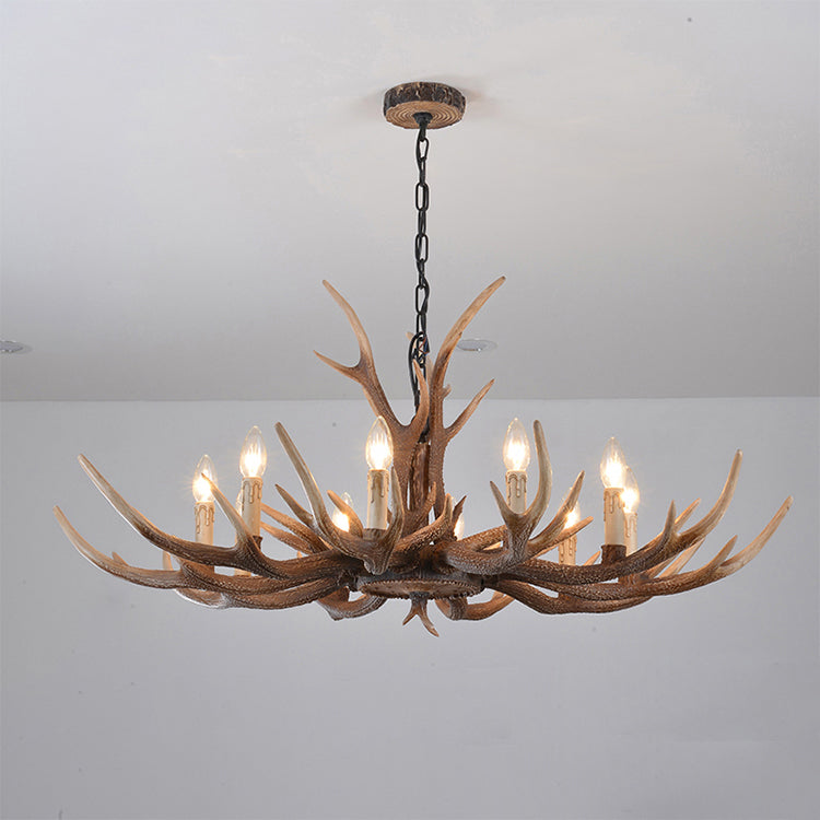 Thérèse Antler Resin Chandelier