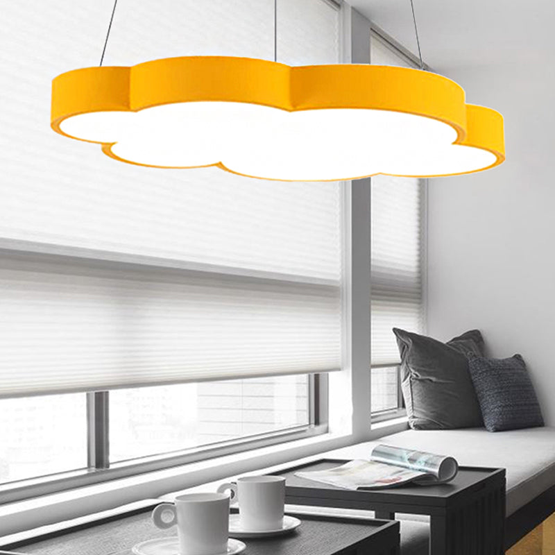 Plafonnier LED Isabelle Nuage Flottant pour Enfants, Style Nordique