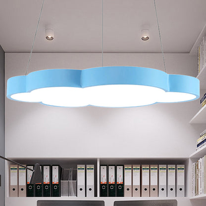 Plafonnier LED Isabelle Nuage Flottant pour Enfants, Style Nordique
