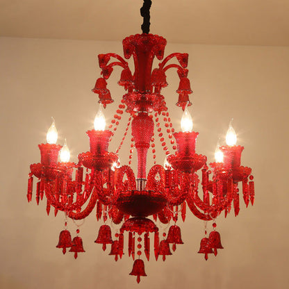 Joséphine Crystal Candelabra Chandelier