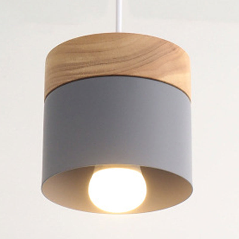 Aurélie Modern Wooden Top Macarons Pendant Light