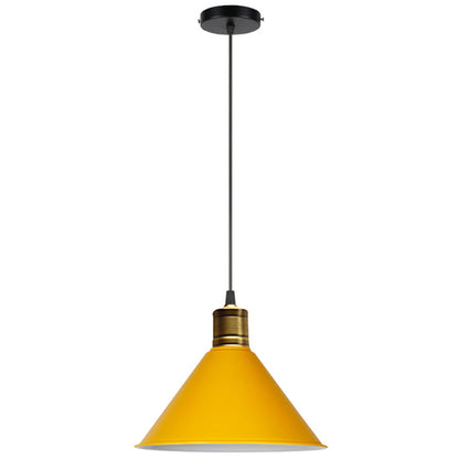 Suspension nordique conique Elise, lampe suspendue moderne et colorée