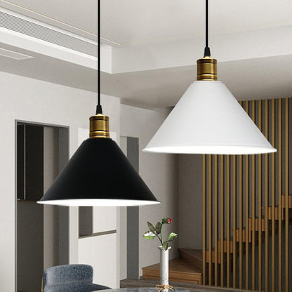 Suspension nordique conique Elise, lampe suspendue moderne et colorée