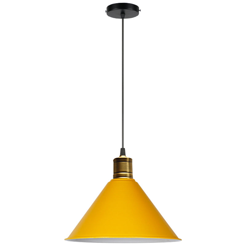 Suspension nordique conique Elise, lampe suspendue moderne et colorée