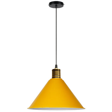 Suspension nordique conique Elise, lampe suspendue moderne et colorée