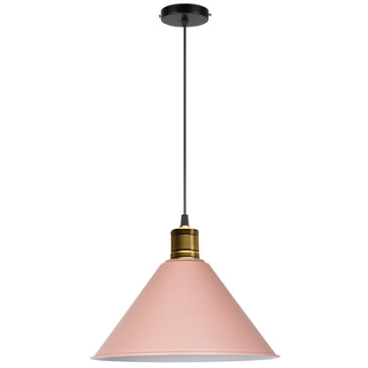 Suspension nordique conique Elise, lampe suspendue moderne et colorée