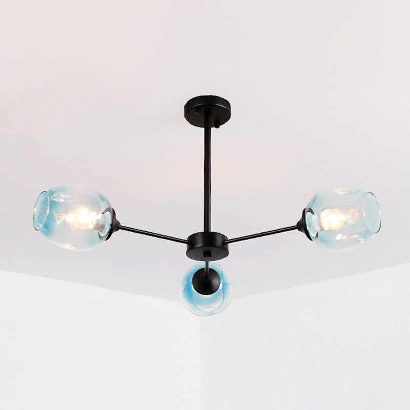 Suspension Moderne Delphine Chandelier Branche Verre à Whisky