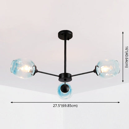 Suspension Moderne Delphine Chandelier Branche Verre à Whisky