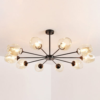 Suspension Moderne Delphine Chandelier Branche Verre à Whisky