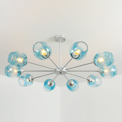 Suspension Moderne Delphine Chandelier Branche Verre à Whisky