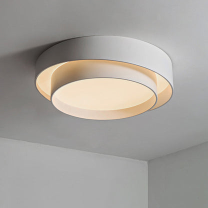 Plafonnier LED rond Chloé Nordic White