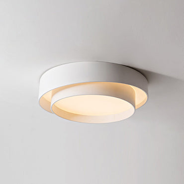 Plafonnier LED rond Chloé Nordic White