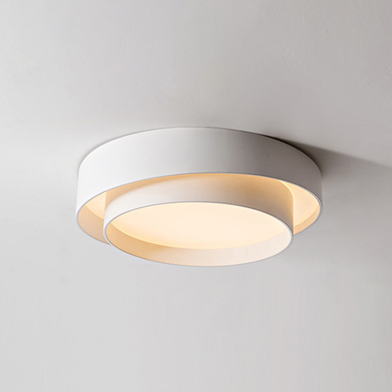 Plafonnier LED rond Chloé Nordic White