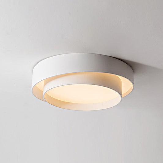 Plafonnier LED rond Chloé Nordic White