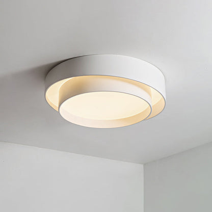 Plafonnier LED rond Chloé Nordic White