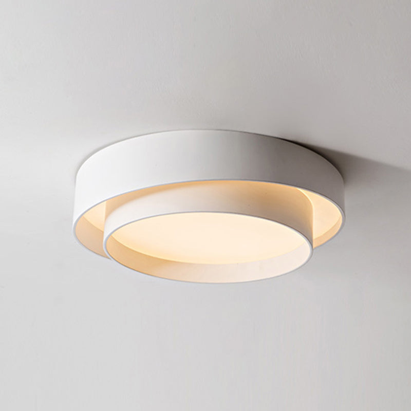 Plafonnier LED rond Chloé Nordic White