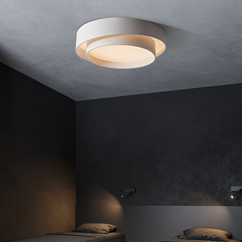 Plafonnier LED rond Chloé Nordic White