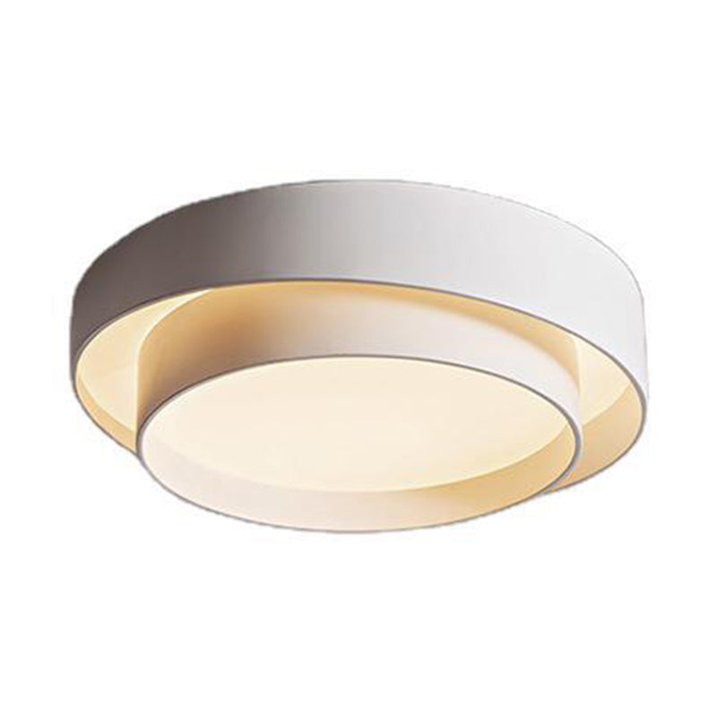 Plafonnier LED rond Chloé Nordic White
