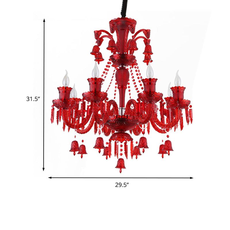 Joséphine Crystal Candelabra Chandelier