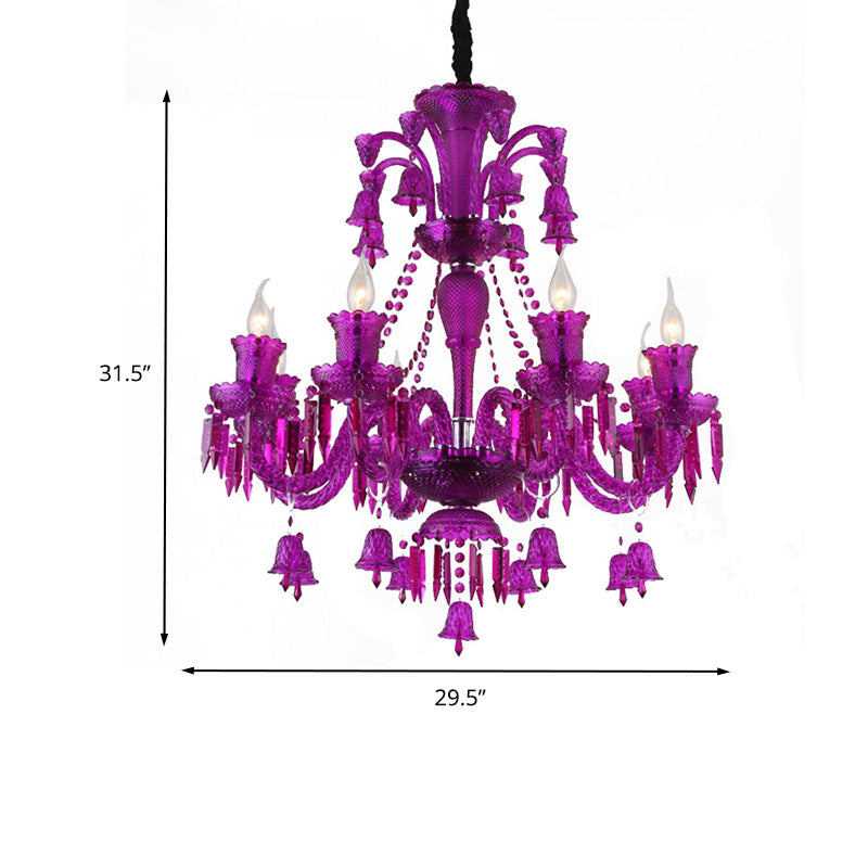 Joséphine Crystal Candelabra Chandelier