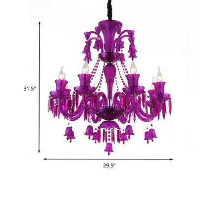 Joséphine Crystal Candelabra Chandelier