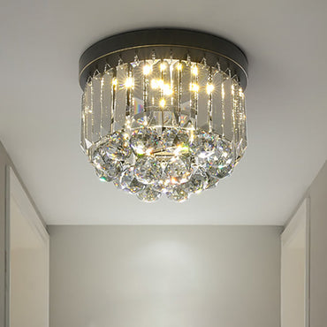 Plafonnier LED Émilienne en cristal moderne