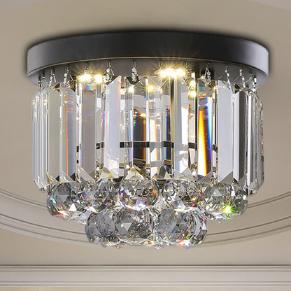 Plafonnier LED Émilienne en cristal moderne