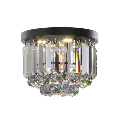 Plafonnier LED Émilienne en cristal moderne