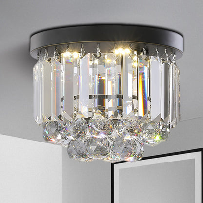 Plafonnier LED Émilienne en cristal moderne