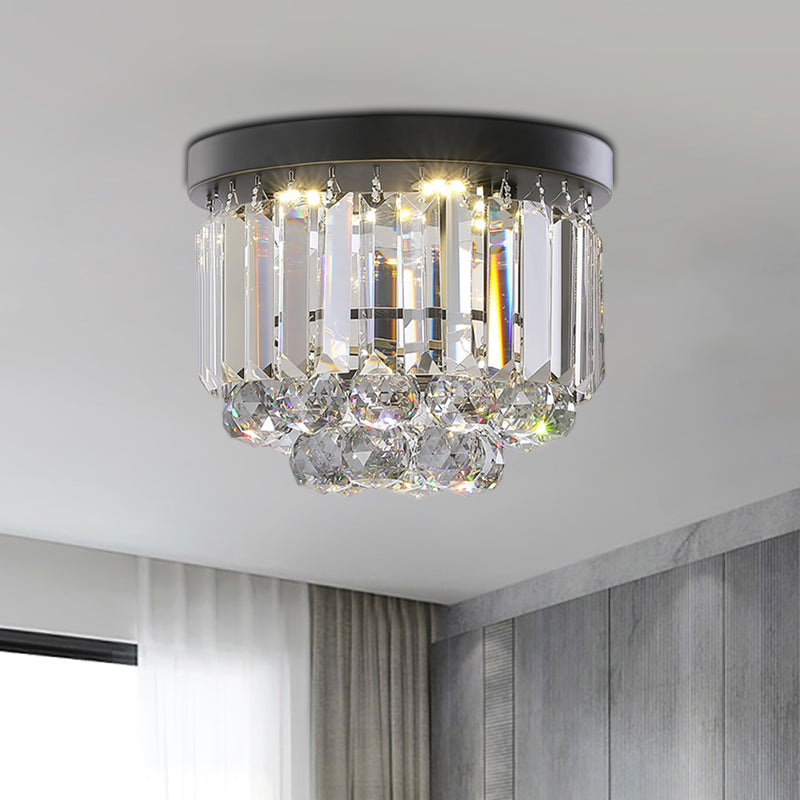 Plafonnier LED Émilienne en cristal moderne