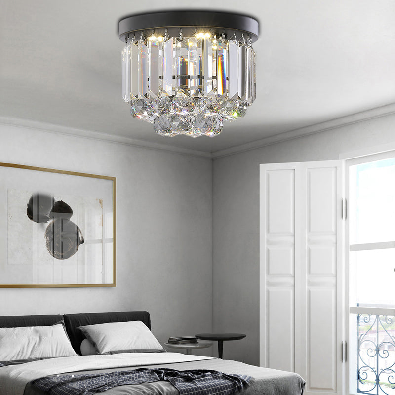 Plafonnier LED Émilienne en cristal moderne