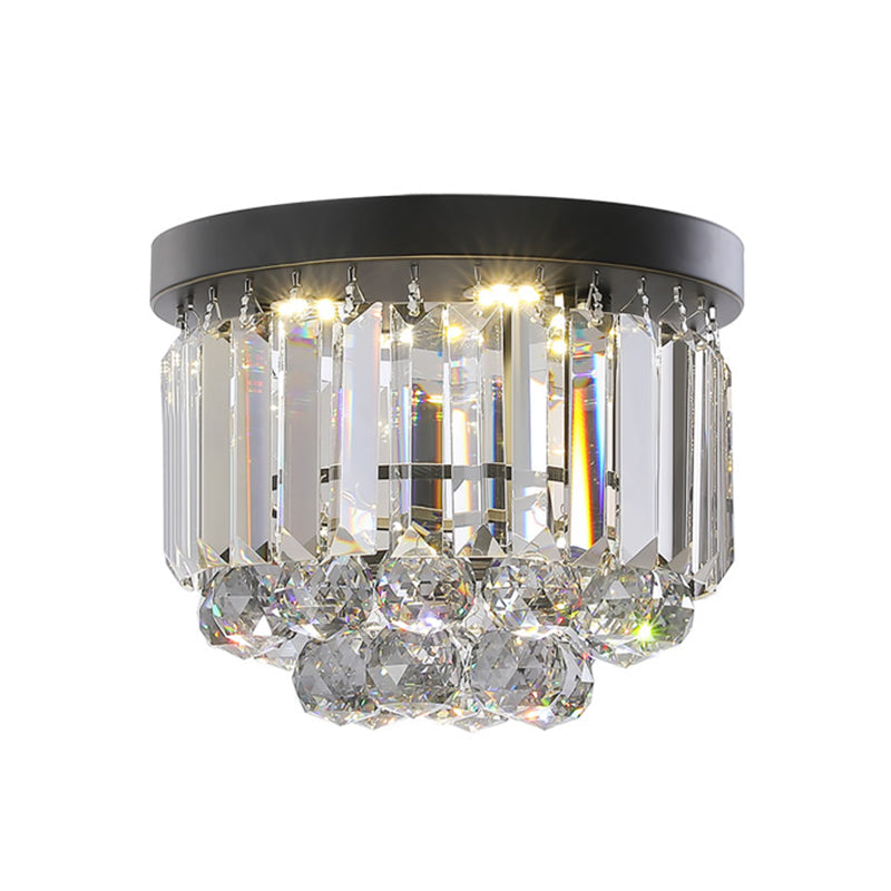 Plafonnier LED Émilienne en cristal moderne