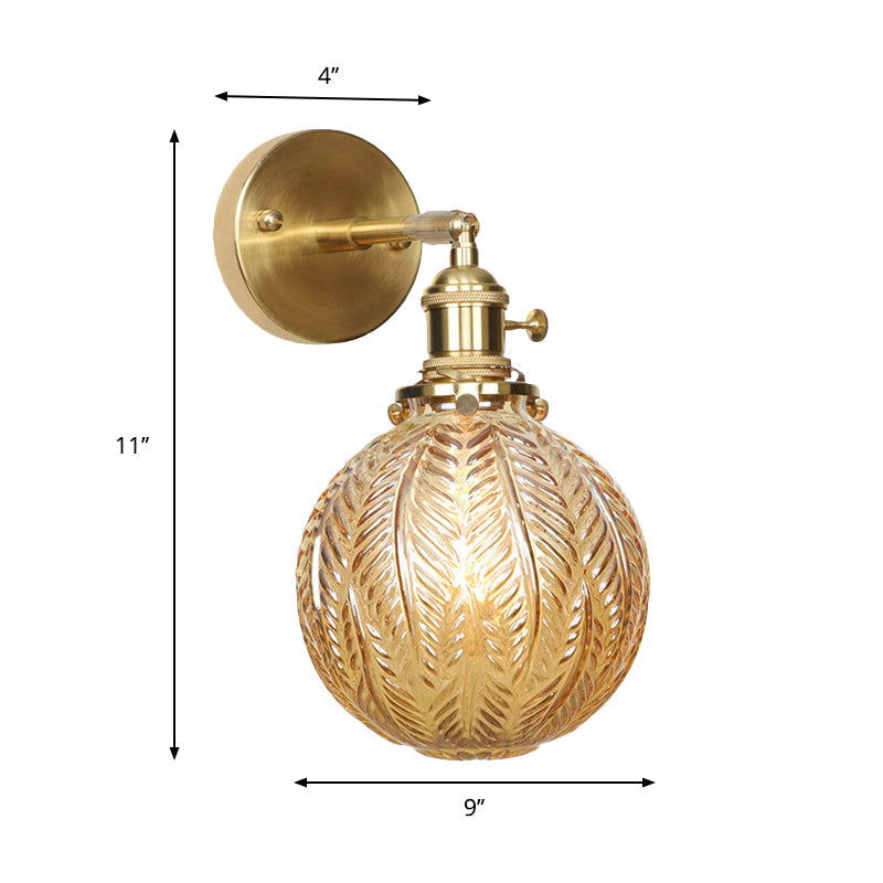 Isabelle Prismatic Glass Geometric Wall Sconce Brass