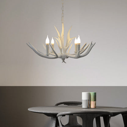 Lustre Suspension Éliane White Farmhouse
