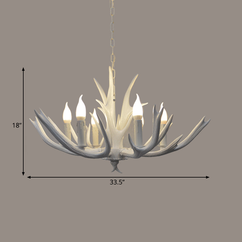 Lustre Suspension Éliane White Farmhouse