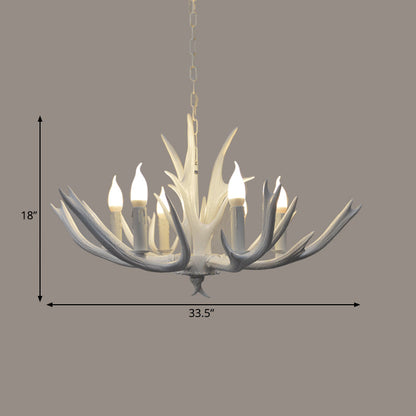 Lustre Suspension Éliane White Farmhouse