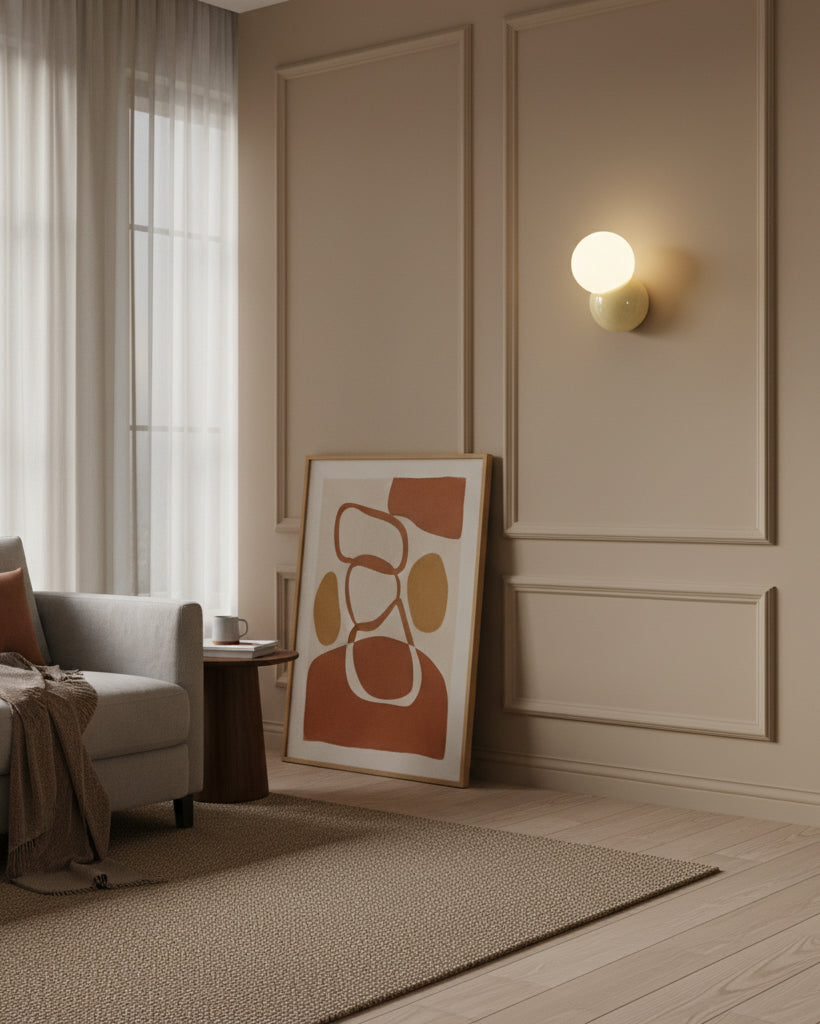 Lucien Orb Wall Lamp
