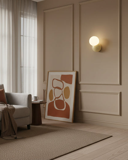 Lucien Orb Wall Lamp