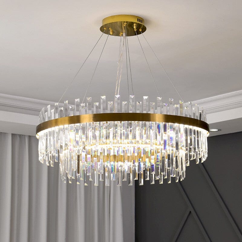 Celeste Orion Handcrafted Crystal Chandelier