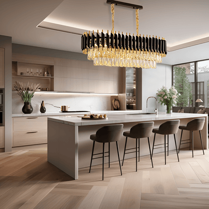 Lustre en Cristal K9 de Luxe Leonardo Elena